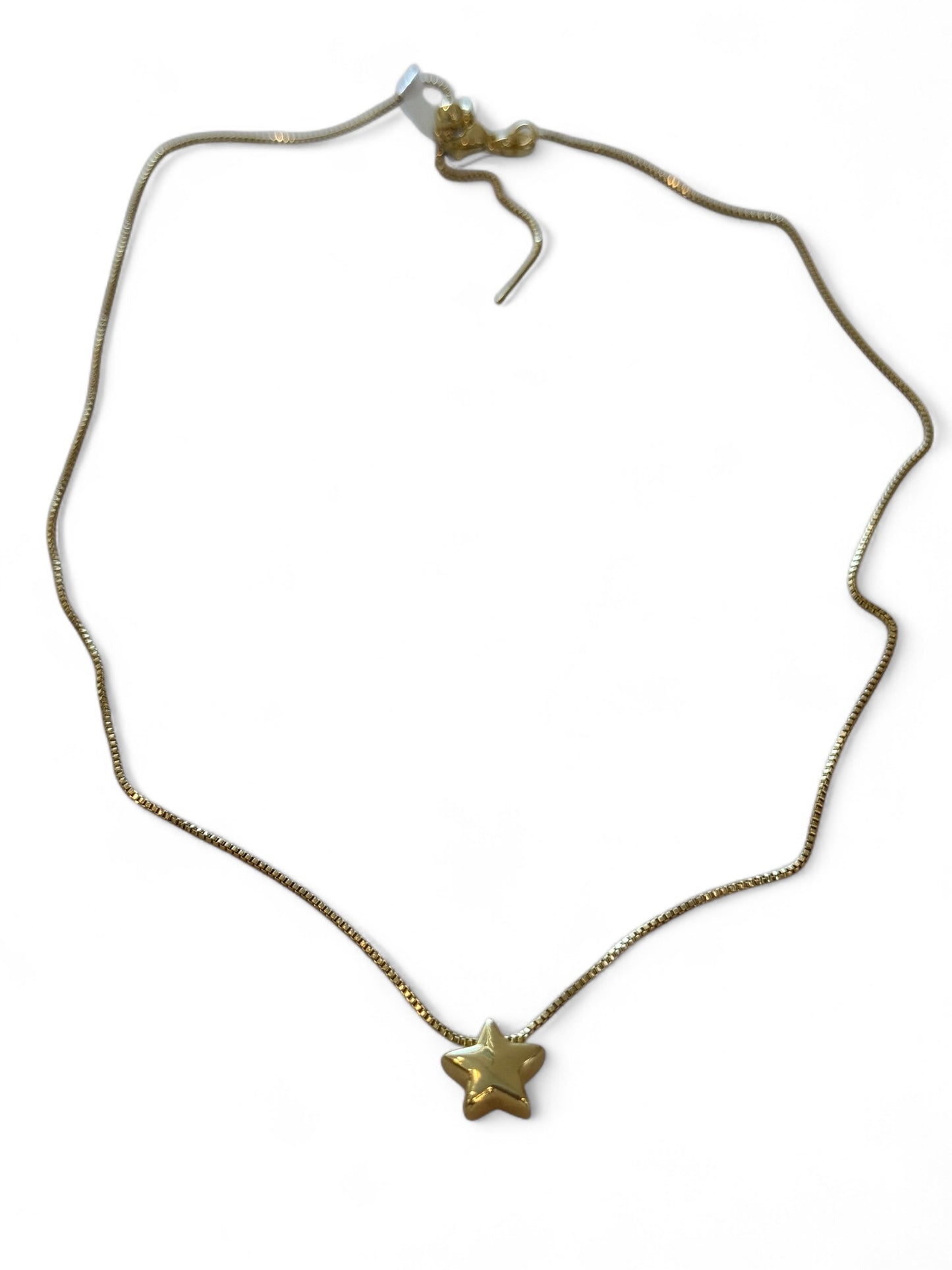 Essential star adjustable necklace