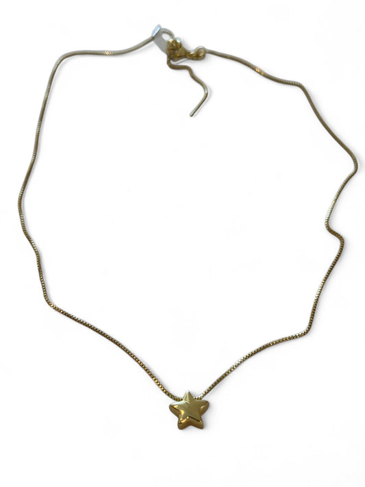 Essential star adjustable necklace