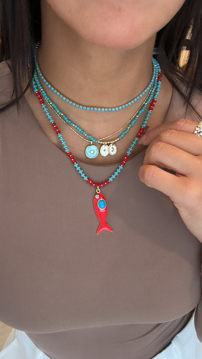 Catch of the day color necklace