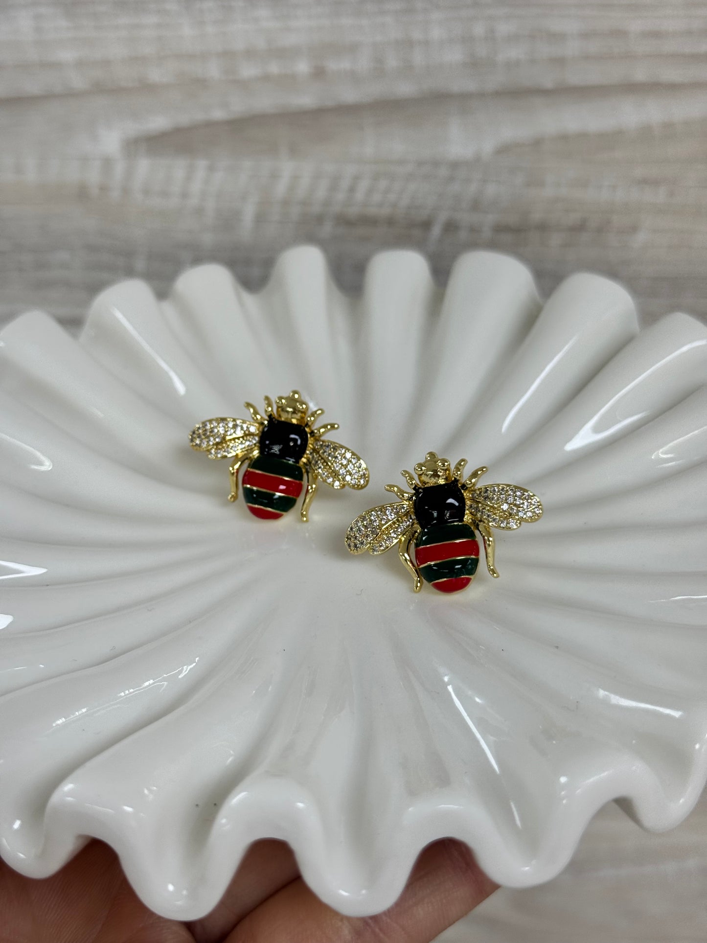 Bumblebee earrings