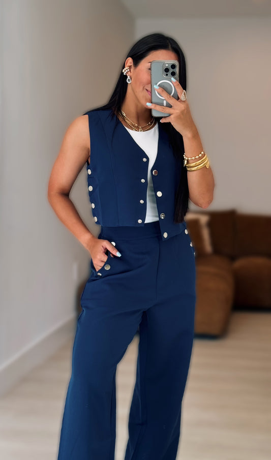 Power navy set