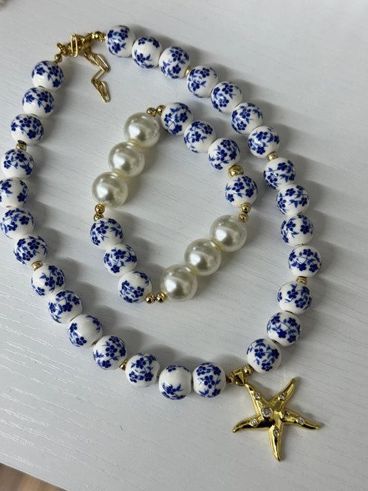 Collar y pulsera set