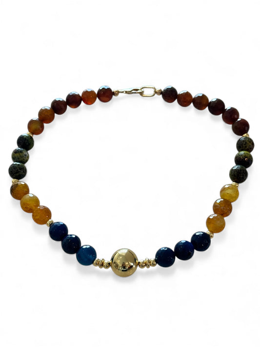 Murano Sunny choker necklace
