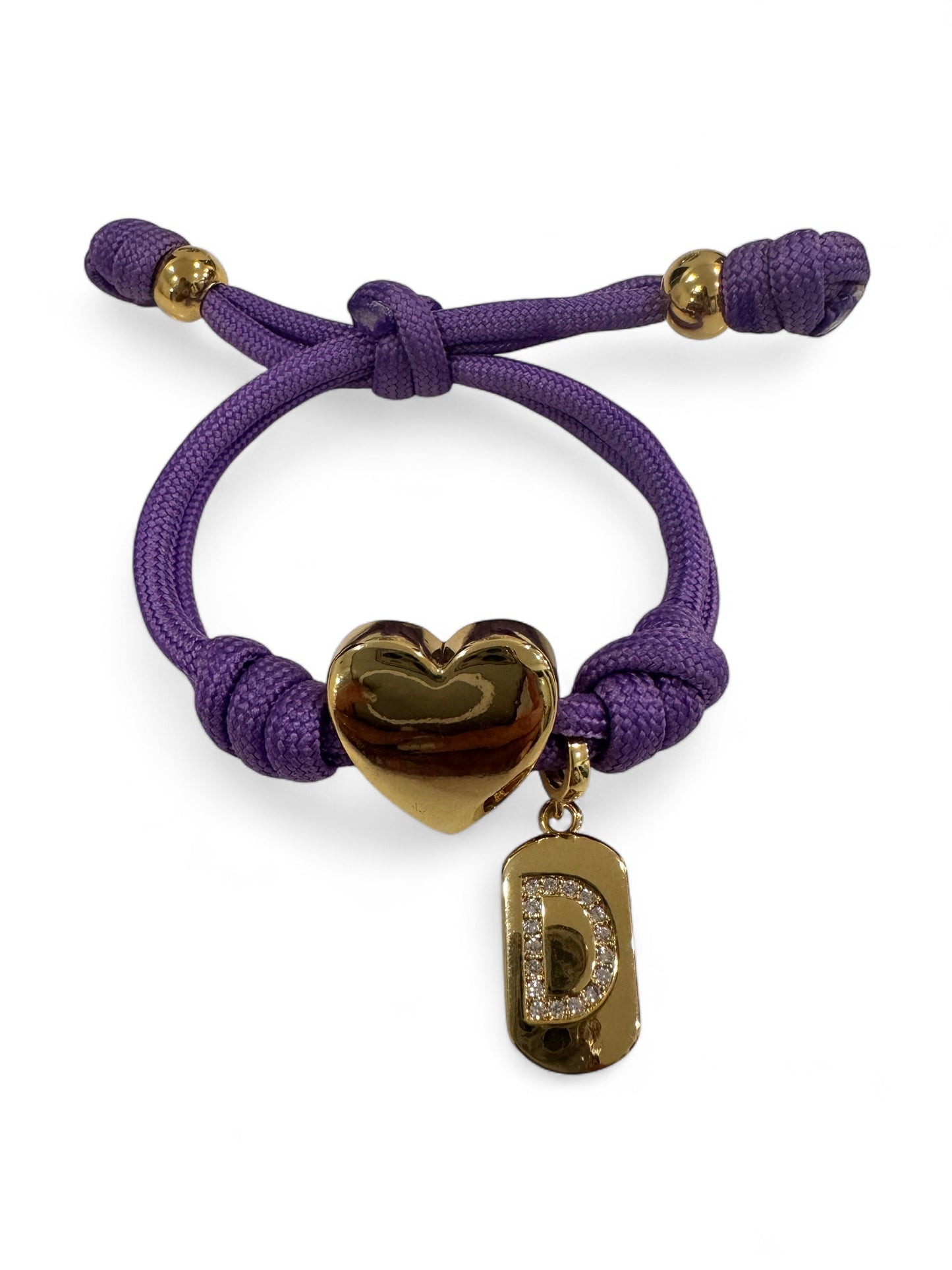 Star heart letter custom bracelet