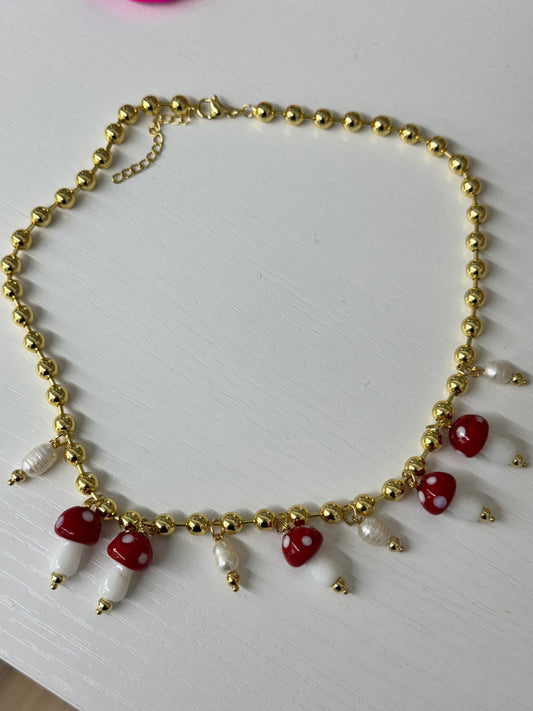 Final sale. Mushroom 🍄 necklace
