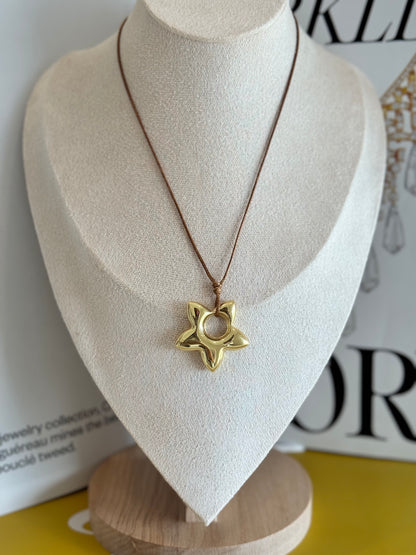 Boho adjustable necklace