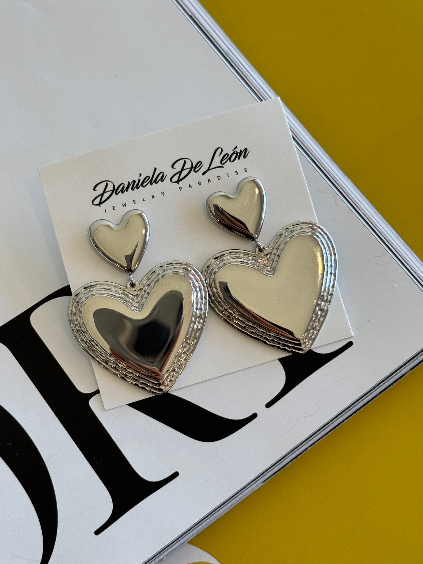 Valentines Double earrings