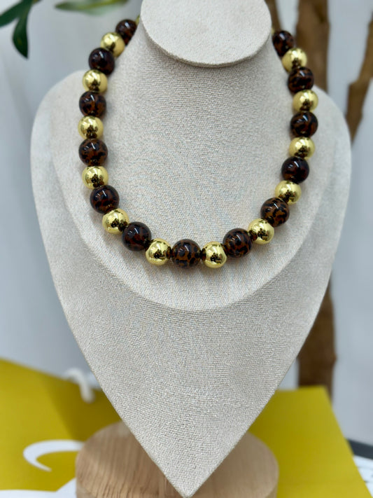 Leopard necklace