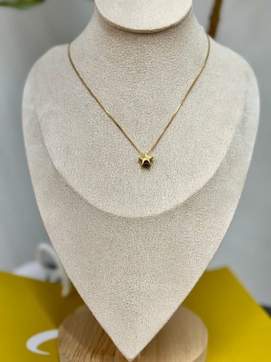 Star adjustable necklace