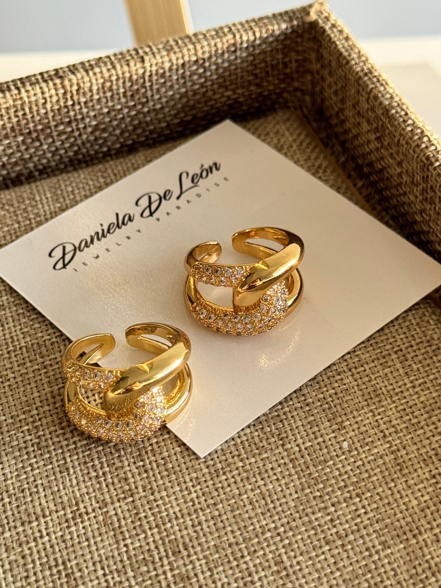 Crystal Pave Ring