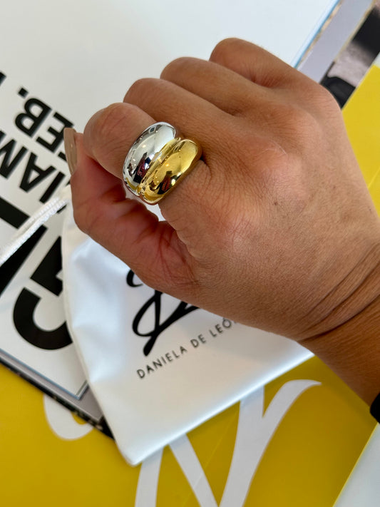 Two tone double ring