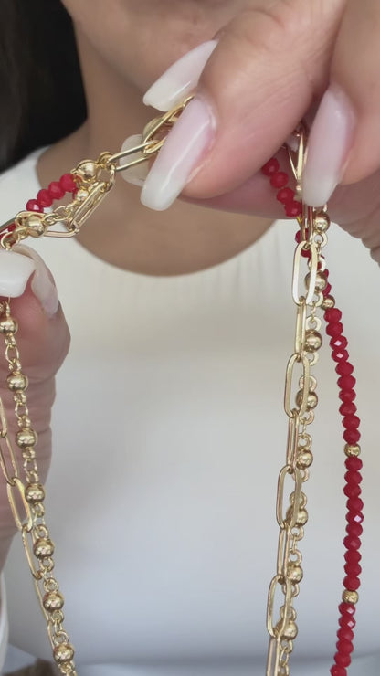 THE KEY — YOUR YEAR EDTION LAYER NECKLACES
