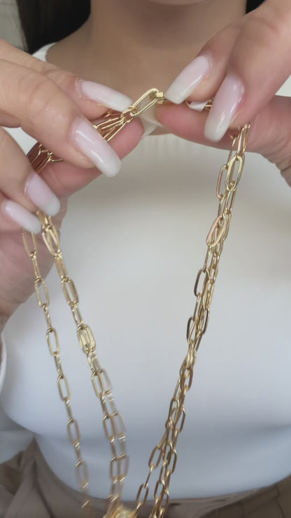Candy pop layer necklaces